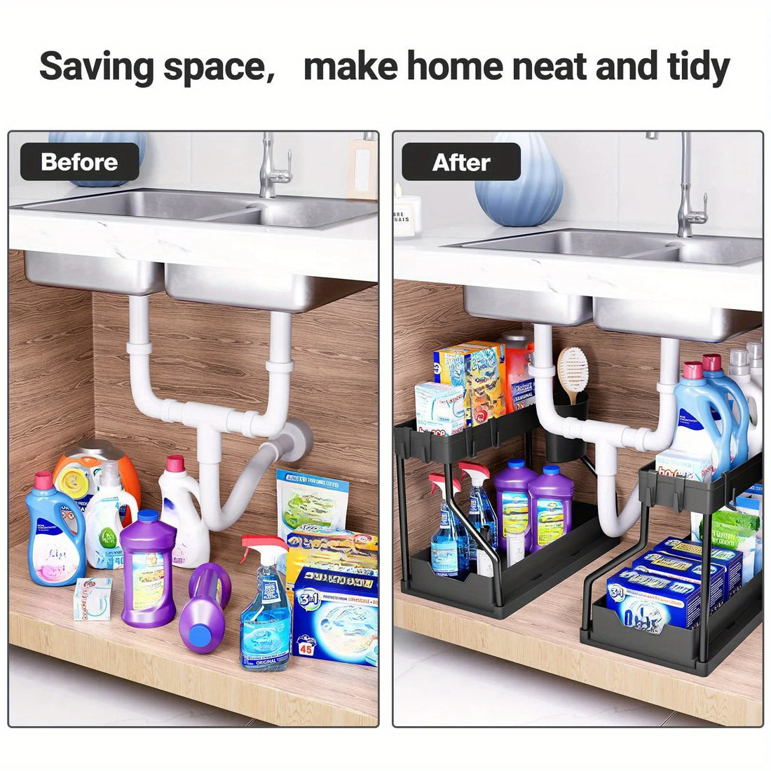 Multi-layer Pull-out Finishing Seasoning Household