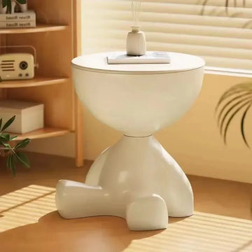 Cream Coffee Table Sofa Bed Side Table