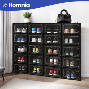 20 PCS Shoe Storage Organizers Box,